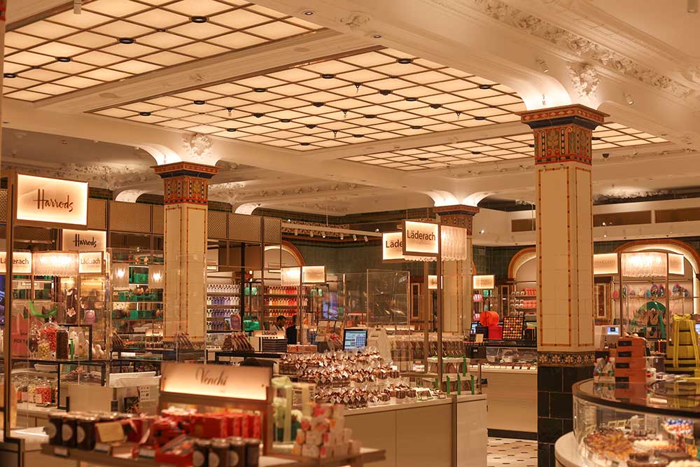 Harrods Chocolate Hall Am Electrics